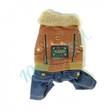 Куртка кожаная с джи...