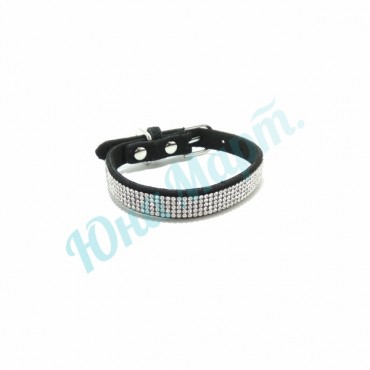 Ошейник со стразами...